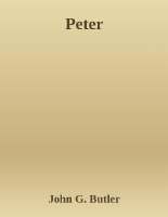 Peter - John G. Butler.pdf